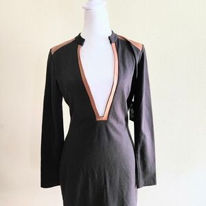 Guess Black and Tan Dress